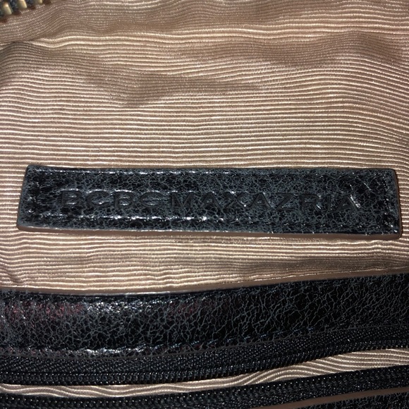 BCBGMaxAzria Black Leather Hobo Bag - Picture 11 of 16